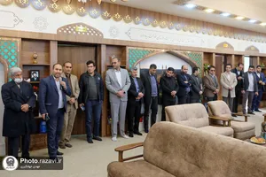 آیین بهره&zwnj;برداری ساختمان پذیرش زائرشهر رضوی