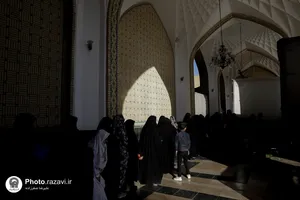 توزیع یک میلیون اشترودل رضوی در چایخانه حرم