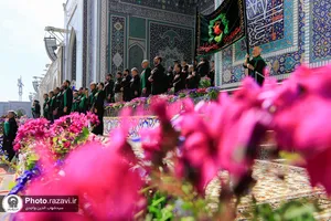 مراسم تحویل سال 1404 در حرم مطهر رضوی-1