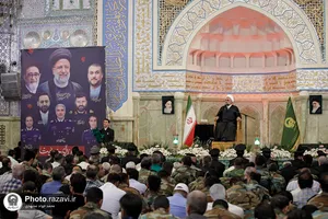 بزرگداشت هفتمین روز درگذشت شهدای خدمت