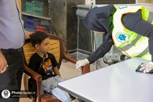 خدمات دارالشفای امام در مراسم سال تحویل