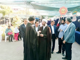 بازدید مدیران آستان قدس رضوی از روند خدمت‌رسانی و توزیع اقلام آموزشی نوآموزان مهدالرضا (ع)