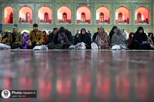 مراسم احیا شب بیست و سوم ماه مبارک رمضان در حرم مطهر رضوی-1