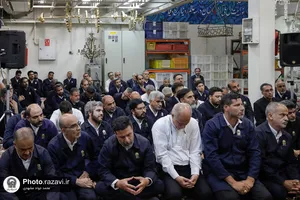 بازدید تولیت آستان قدس رضوی از اداره روشنایی حرم مطهر