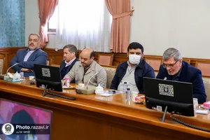 دیدار صمیمانه قائم مقام تولیت آستان قدس رضوی با همکاران سازمان مرکزی
