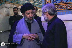 آماده سازی قبر مطهر رهبر شهید انقلاب