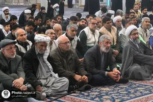 اهدای فرش&zwnj;های آستان قدس رضوی به مصلی المهدی زابل