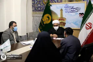 دیدار مردمی تولیت آستان قدس رضوی