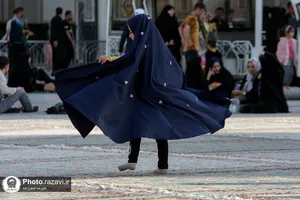 استقبال از بهار در حرم مطهر رضوی