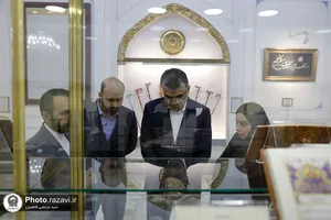 تشرف سرکنسول ترکیه در مشهد به حرم مطهر رضوی