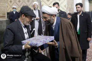 بزرگداشت مرحوم سیدرضا موید در حرم مطهر رضوی