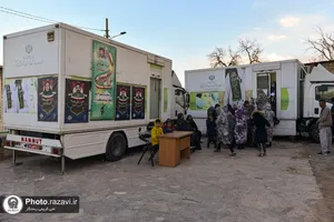اردوی جهادی آستان قدس رضوی در روستای هندل آباد