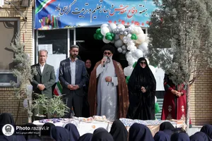 &laquo;زنگ مهر ایثار و مقاومت&raquo; در دبیرستان دخترانه فرهیختگان مشهد