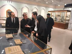 تشرف استاندار بالکان ترکمنستان به بارگاه منور رضوی