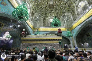 اصلاح نورپردازی روضه منور رضوی