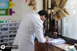 اردوی جهادی نذر شفا در منطقه گلشهر مشهد