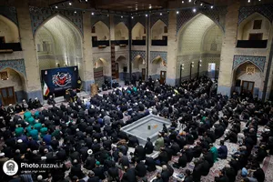 عزاداری عاشورای حسینی با حضور تولیت آستان قدس رضوی
