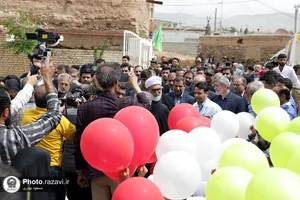 حضور اهالی رسانه در آیین بهره&zwnj;برداری از 15 پروژه بنیاد کرامت رضوی در روستای هندل آباد