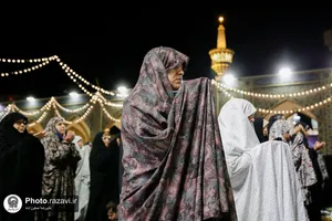 آخرین نماز جماعت سال 1401 در حرم مطهر رضوی