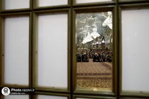 گرامیداشت سید مقاومت در حرم مطهر رضوی