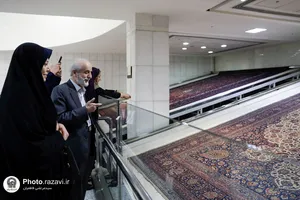 بازدید اعضای فرهنگستان هنر از موزه&zwnj;های آستان قدس رضوی