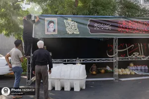 سفره حضرت رقیه سلام الله علیها در مشهد-1