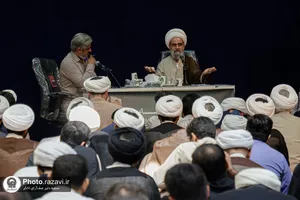 اعتکاف علمی طلاب در مدرسه تابستانی دارالعلم حرم مطهر رضوی-1