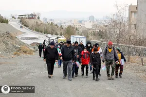 پیاده روی خانوادگی کارکنان آستان قدس رضوی