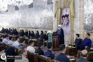 دیدار رتبه&zwnj;های برتر کنکور، نخبگان و مدال&zwnj;آوران المپیادهای علمی با تولیت آستان قدس رضوی
