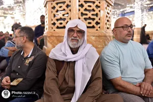 جشن میلاد امام محمد باقر علیه السلام در حرم مطهر رضوی