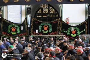 هیئت عزاداران استان گلستان در حسینیه حرم