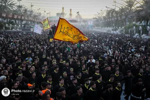 عزاداری شب اربعین حسینی در کربلای معلی