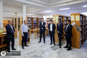 حضور دانش&zwnj;آموزان افتخارآفرین تیم ملی المپیاد هوش مصنوعی در دبیرستان و دانشگاه امام رضا علیه&zwnj;السلام 