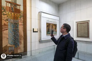 تشرف شرکت کنندگان بیست و هشتمین اجلاسیه سازمان اکو به حرم مطهر رضوی