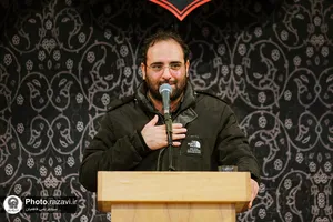عزاداری روز شهادت حضرت امام کاظم(علیه&zwnj;السلام) در رواق امام خمینی حرم مطهر رضوی