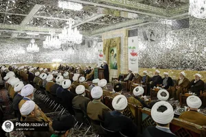 دیدار اساتید پیشکسوت حوزه علمیه مشهد با تولیت آستان قدس رضوی