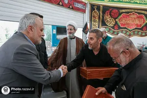 پذیرایی هیأت احباب الرسول عراق در چایخانه غدیر