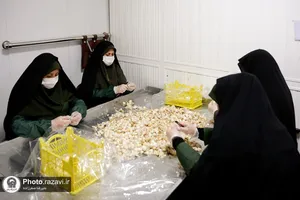 افطاری ماه مبارک رمضان در مهمانسرای حضرت