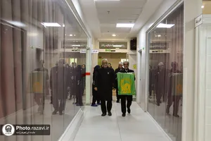 عیادت از بیماران در سالروز ولادت امام رضا علیه&zwnj;السلام