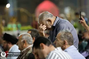 مراسم شب شهادت امام محمد باقر علیه&zwnj;السلام در حرم مطهر رضوی