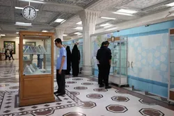 نمایشگاه کتاب در آینه کرامت در کتابخانه حرم رضوی دایر شد
