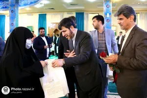مراسم بزرگداشت هفته معلم در مدارس امام رضا(علیه&zwnj;السلام)