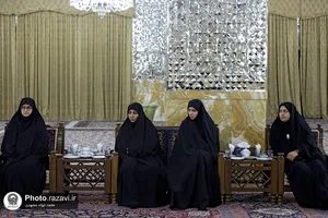 دیدار جمعی از پرسنل خواهران انتظامات حرم با تولیت آستان قدس رضوی