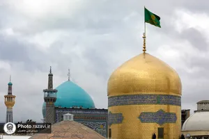 حال و هوای حرم مطهر رضوی در ایام میلاد حضرت معصومه سلام الله علیها