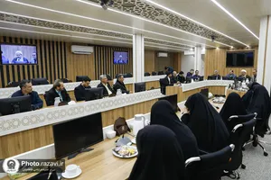 بازدید کارکنان آستان قدس از موسسات موقوفه خدمات زائر رضوی