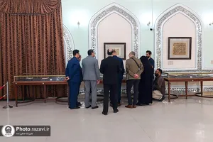 بازدید رئیس کتابخانه غازی خسروبیک از موسسات فرهنگی آستان قدس رضوی