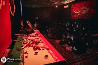 برگزاری مراسم شام غریبان امام حسین (ع) در دانشگاه امام رضا (ع)
