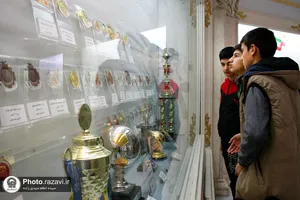 تشرف هیئات مذهبی دانش&zwnj;آموزی به حرم مطهر رضوی