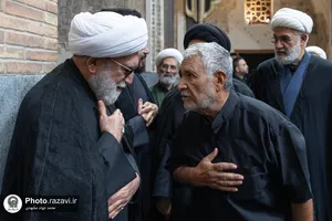 عزاداری ایام پایانی ماه صفر در حرم مطهر رضوی-1