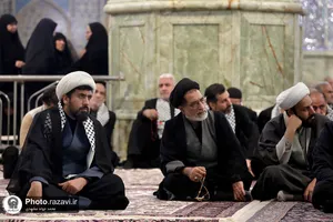 گرامیداشت سید مقاومت در حرم مطهر رضوی